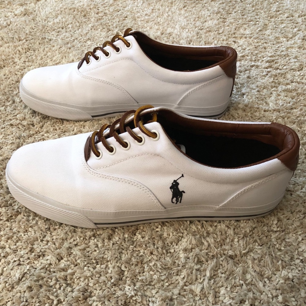 Men’s POLO Ralph Lauren white sneakers
